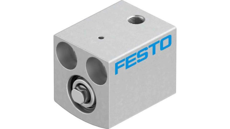 Festo Pneumatic Compact Cylinder 6mm Bore, 5mm Stroke, AEVC Series, Single Acting