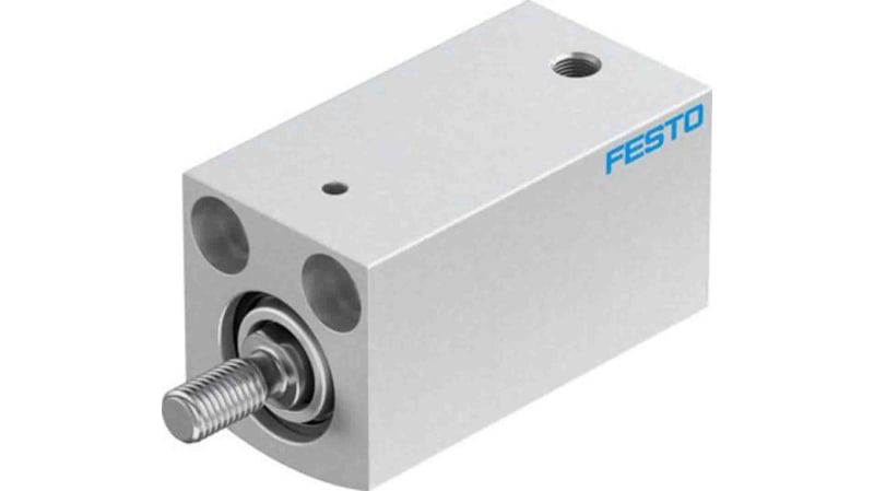 Festo Pneumatic Compact Cylinder 16mm Bore, 25mm Stroke, AEVC Series, Single Acting