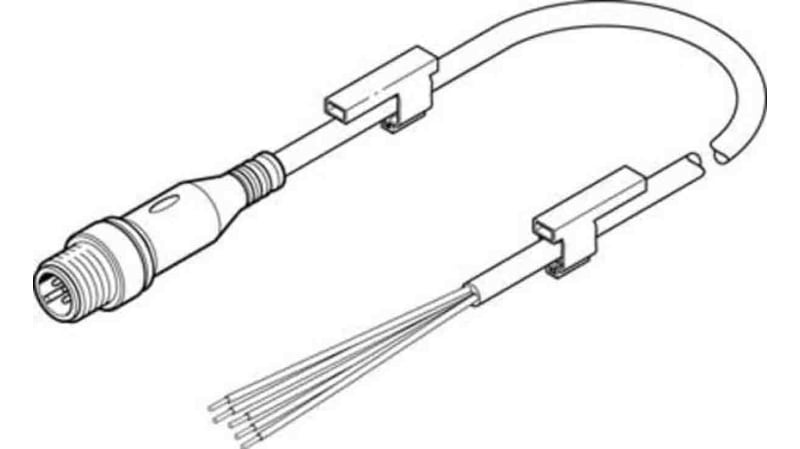 Festo NEBU-LE5-K-1-M12G5 Series Connector
