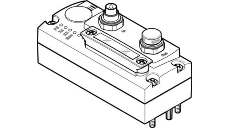 Festo 2 Finger Double Action Pneumatic Gripper, DHRS-40-A