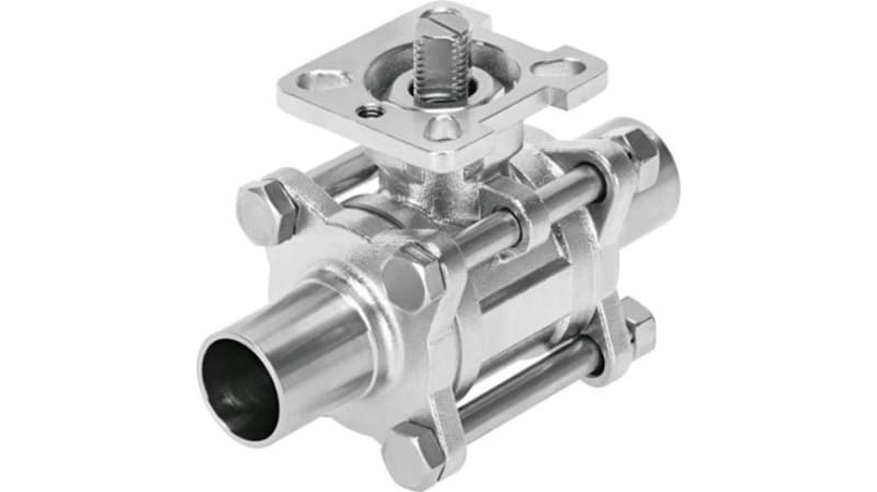 Festo Stainless Steel Manual Ball Valve 2 Way