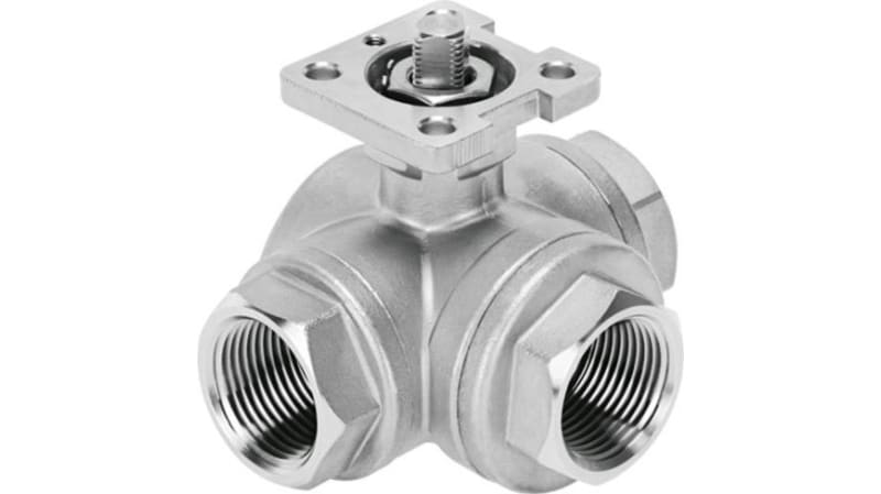 Festo Rod Lever 3/2 Pneumatic Manual Control Valve VZBE Series