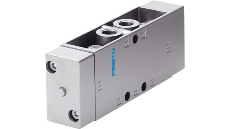 Festo 5/2 Bistable Pneumatic Solenoid/Pilot-Operated Control Valve - Pneumatic G 1/4, G 1/8 JH Series