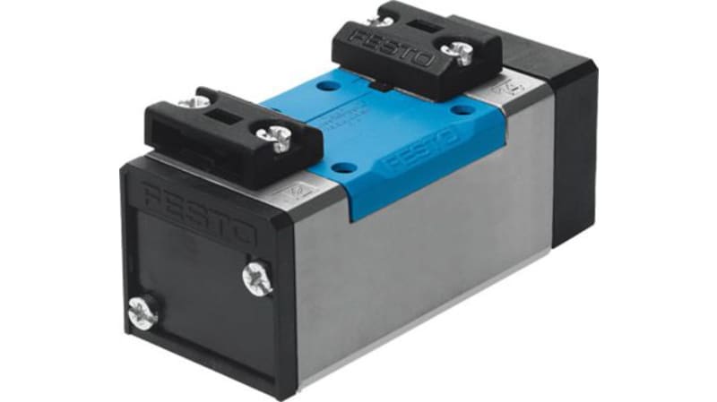 Festo 5/2 Monostable Pneumatic Solenoid Valve - Pneumatic VL-5/2-D-1-FR-C Series