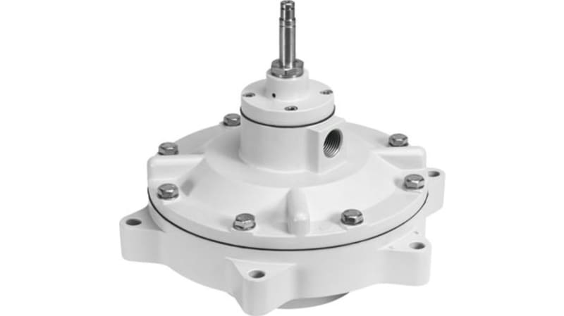 Festo 2/2 Closed, Monostable Pneumatic Solenoid/Pilot-Operated Control Valve - Electrical VZWE Series