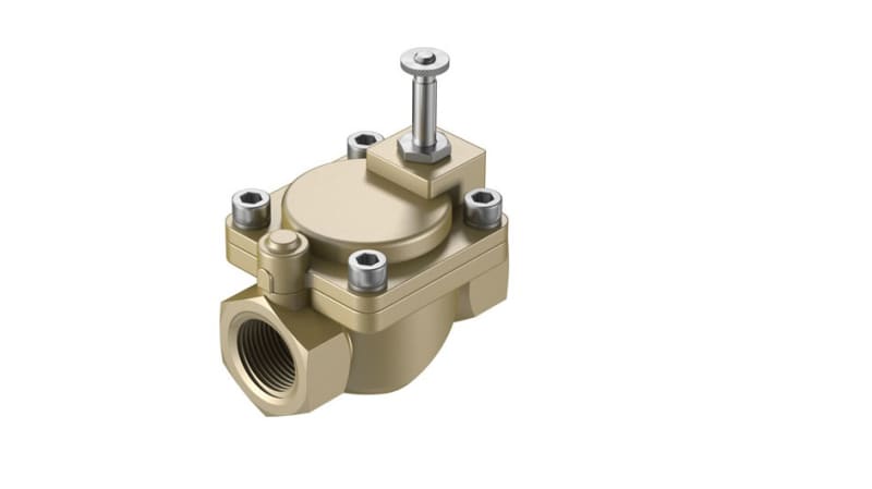 Festo 2/2 Closed, Monostable Solenoid Valve - Electrical VZWM-L-M22C-G2-F5 Series