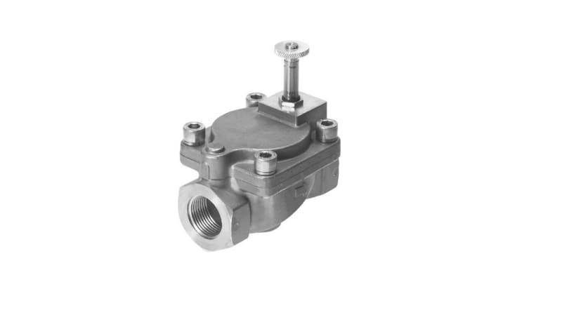 Festo 2/2 Closed, Monostable Solenoid Valve - Electrical VZWM-L-M22C-G2-F5-R1 Series