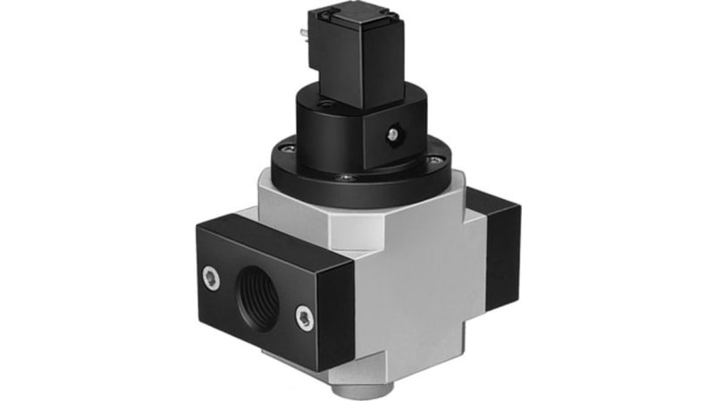 Festo 3/2 Closed, Monostable Pneumatic Manual Control Valve HEE-1/2-D-MAXI-24 Series