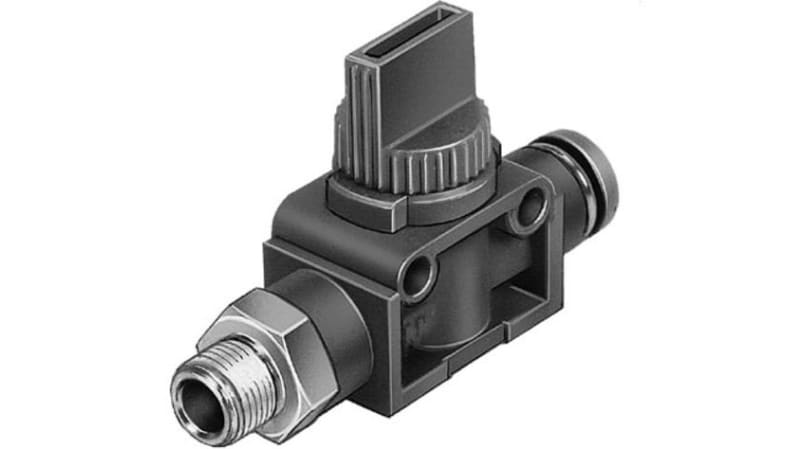 Festo Manual 3/2 Bistable Pneumatic Manual Control Valve HE-3-1/4-QS-8 Series