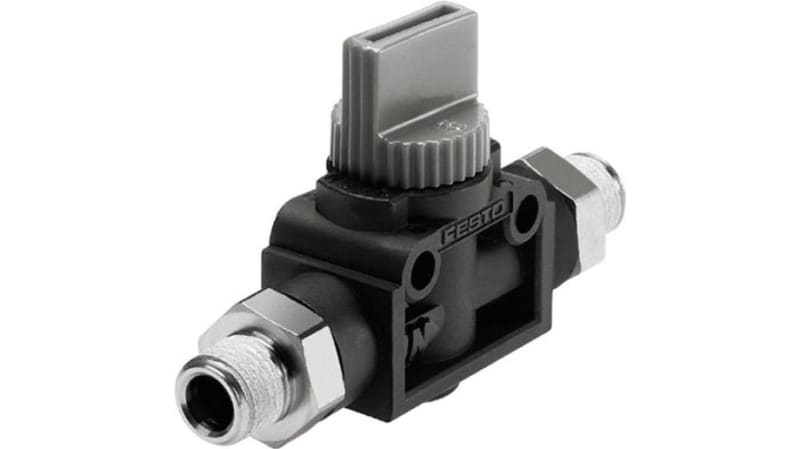 Festo Manual 3/2 Bistable Pneumatic Manual Control Valve HE-3-1/4-1/4 Series