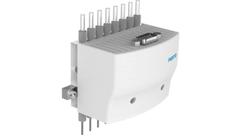 Festo 2/2 closed, monostable Pneumatic Solenoid/Pilot-Operated Control Valve - Electrical VTOE Series