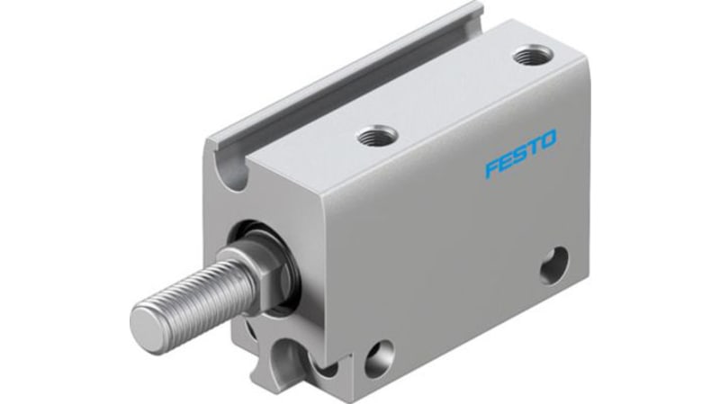 Festo Pneumatic Compact Cylinder 10mm Bore, 10mm Stroke, ADN Series, Double Acting