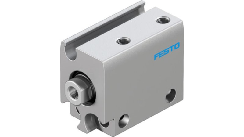 Festo Pneumatic Compact Cylinder 10mm Bore, 5mm Stroke, ADN Series, Double Acting