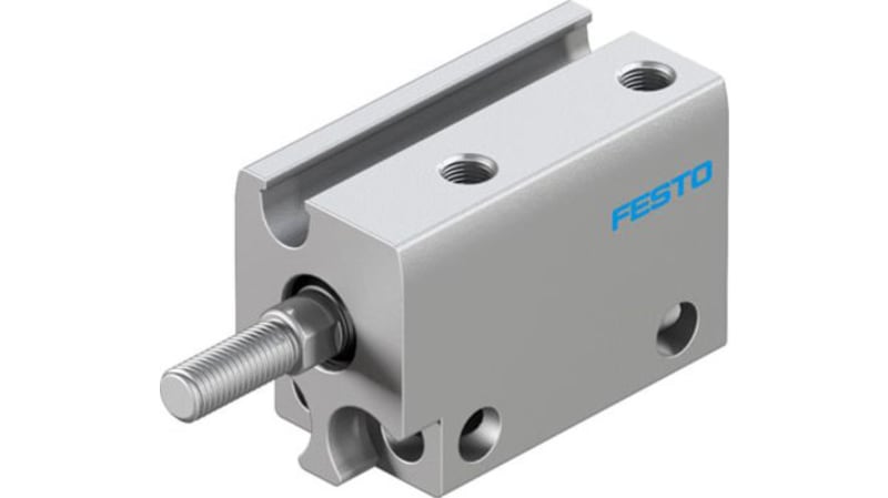 Festo Pneumatic Compact Cylinder 6mm Bore, 10mm Stroke, ADN Series, Double Acting