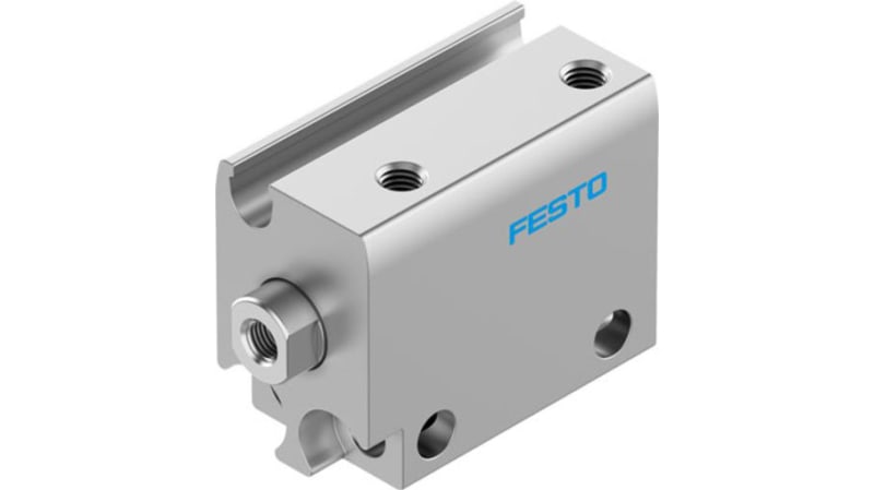 Festo Pneumatic Compact Cylinder 10mm Bore, 10mm Stroke, AEN Series, Single Acting