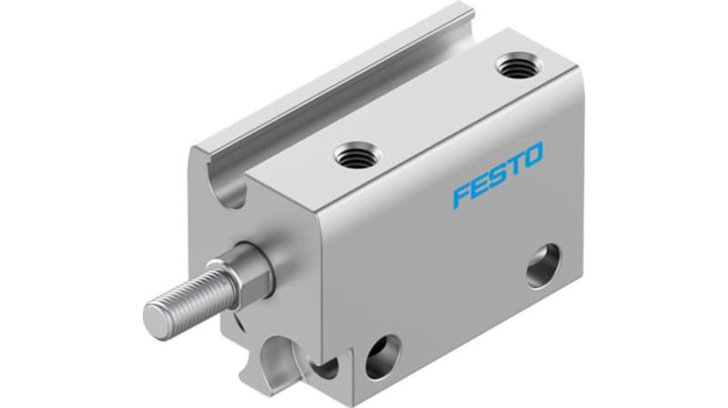 Festo Pneumatic Compact Cylinder 6mm Bore, 5mm Stroke, AEN Series, Single Acting