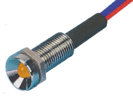 Tranilamp LMR6/24DC/3 AMBER/BLK 3875576
