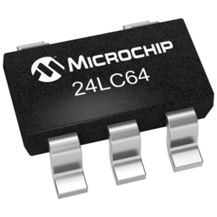 Microchip 24LC64T-I/OT 6878644