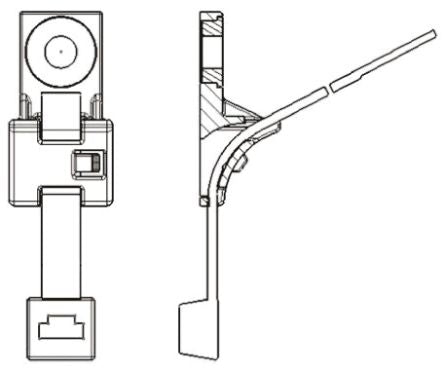 HellermannTyton 156-00406 T120RHDM6-PA66HIRHS-BK 7424260