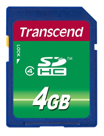 Transcend TS4GSDHC4 7582556