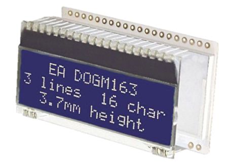 Electronic Assembly EA DOGM163B-A 1462368