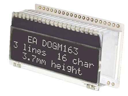 Electronic Assembly EA DOGM163S-A 1711877