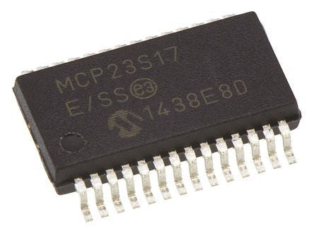 Microchip MCP23S17-E/SS 8877319