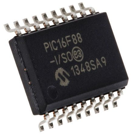 Microchip PIC16F88-I/SO 8877372