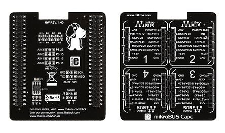 Mikrobus Cape For Beaglebone,Mikroe-1857
