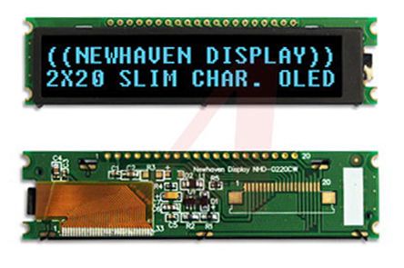 NEWHAVEN DISPLAY INTERNATIONAL NHD-0220CW-AB3 9091945
