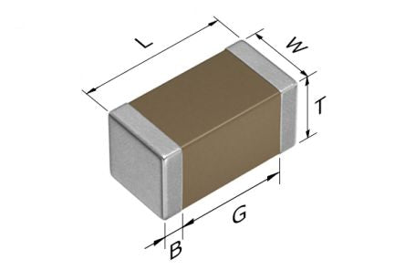 TDK CEU3E2X7R2A102K080AE 1795191