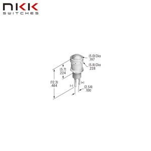 NKK Switches AT621CF02 1817093