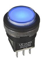 NKK Switches LB26RKW01 1817241
