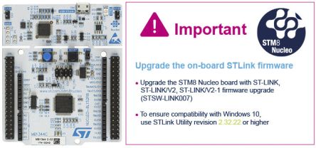 STMicroelectronics NUCLEO-8L152R8 1827759