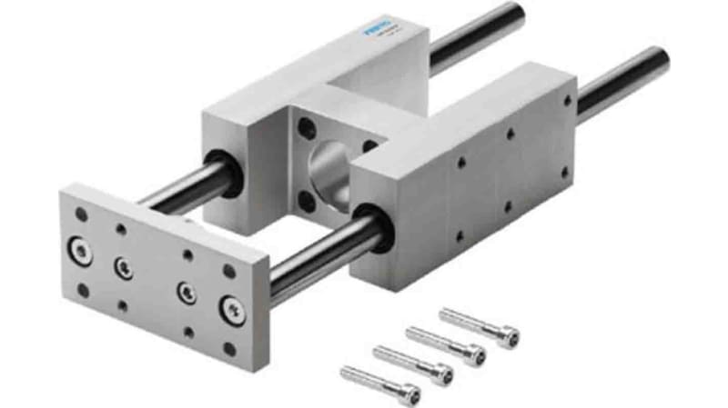 Festo Pneumatic Guided Cylinder 40mm Bore, 100mm Stroke, FENG Series, Double Acting