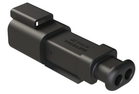 Amphenol Industrial AT04-2P-SR02BLK 2245627