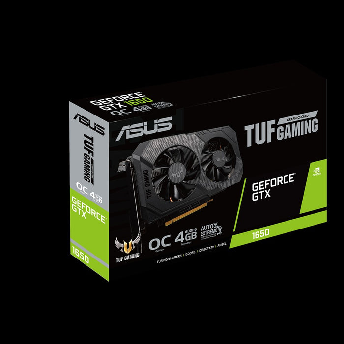Card màn hình VGA ASUS TUF-GTX1650-O4GD6-GAMING, 4GB, GDDR6, (ASU752)