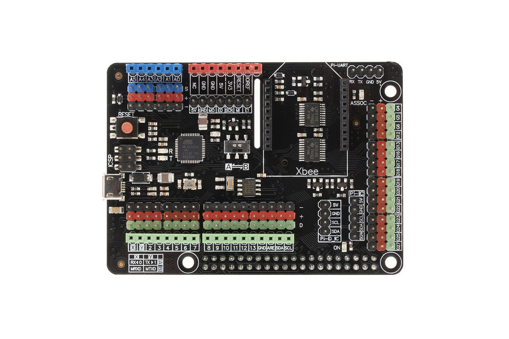 Gravity: Arduino Shield For Raspberry Pi B+/2B/3B/3B+