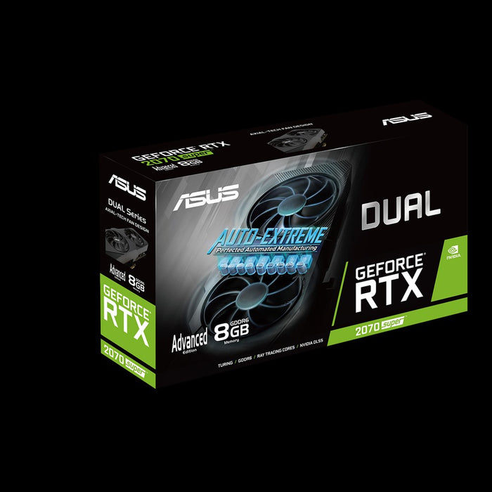 Card màn hình VGA ASUS DUAL-RTX2070S-A8G-EVO, 8GB, GDDR6, (ASU709)