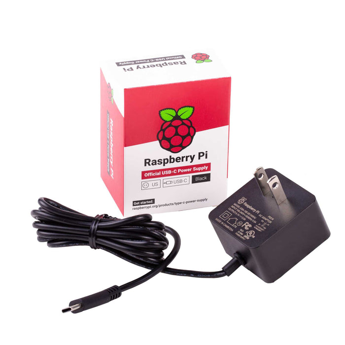 Official Raspberry Pi 4 Us Power Supply Black