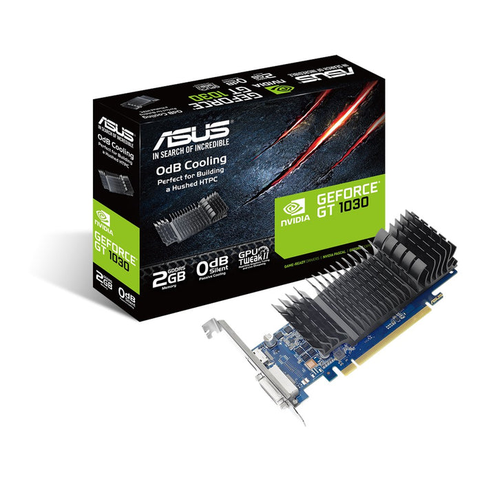 Card màn hình VGA ASUS GT1030-SL-2G-BRK, 2GB, GDDR5, (ASU713)