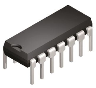 Microchip PIC16F1454-I/P 7863934