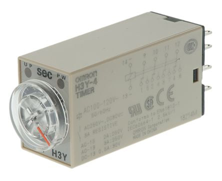 Omron H3Y-4 AC100-120 10S 340538