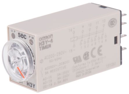 Omron H3Y-4 AC200-230 10S 340601