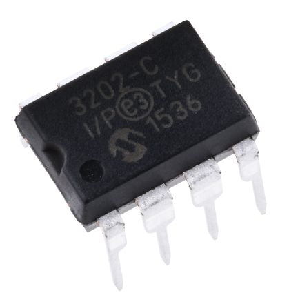 Microchip MCP3202-CI/P 1449085