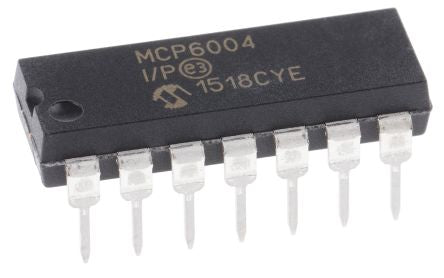 Microchip MCP6004-I/P 403181