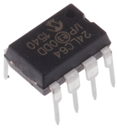 Microchip 24LC64-I/P 454088
