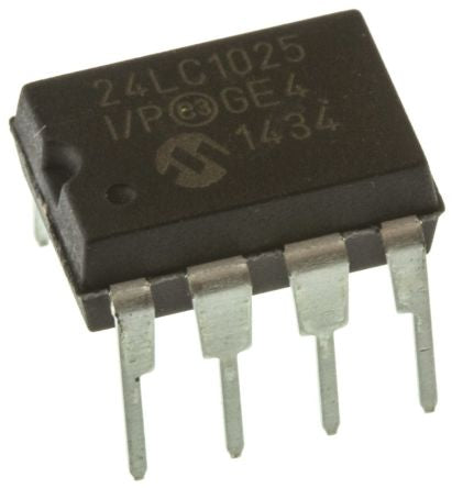 Microchip 24LC1025-I/P 1783994