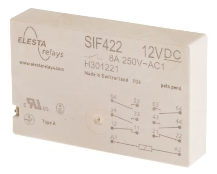 Elesta SIF 422 12VDC 554825