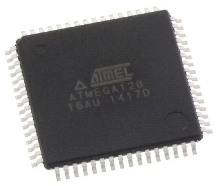 Microchip ATMEGA128-16AU 1278227